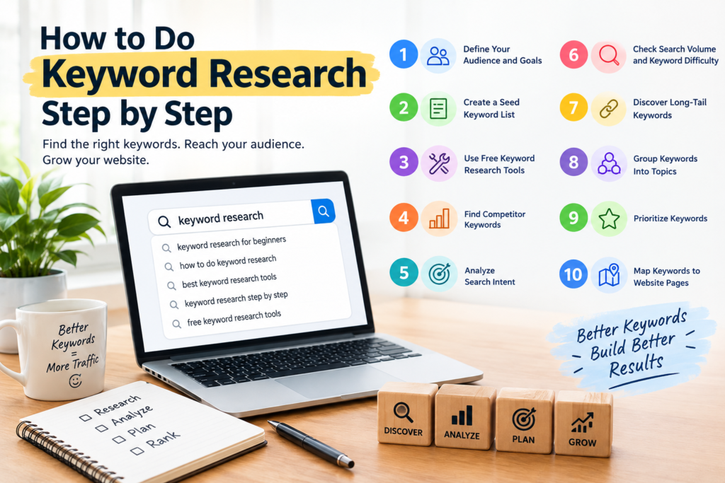 keyword research step by step guide